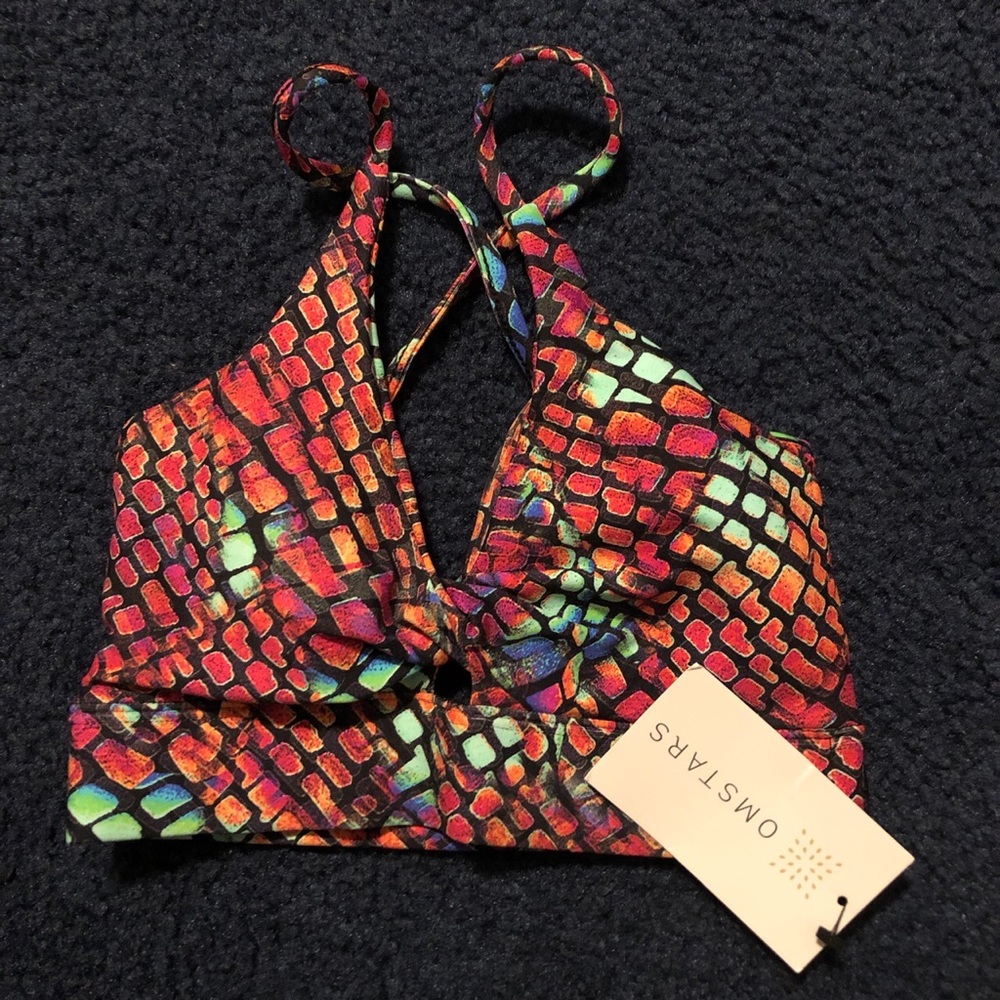 COPY - OMSTARS multicolored sport bra